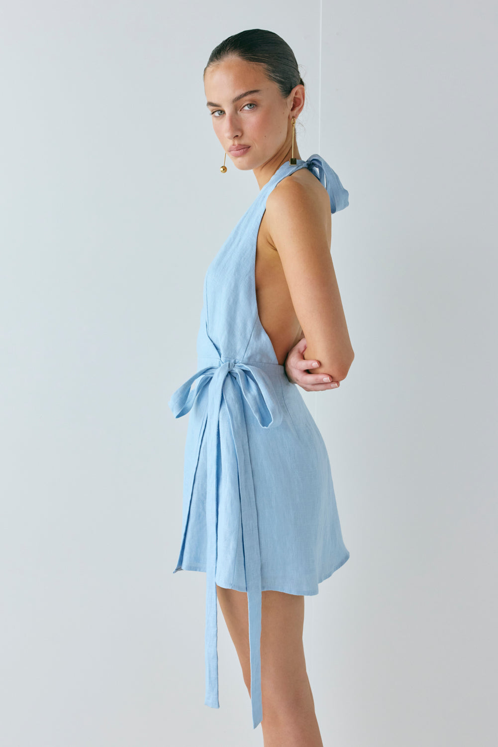 Lo Mini Dress Sky