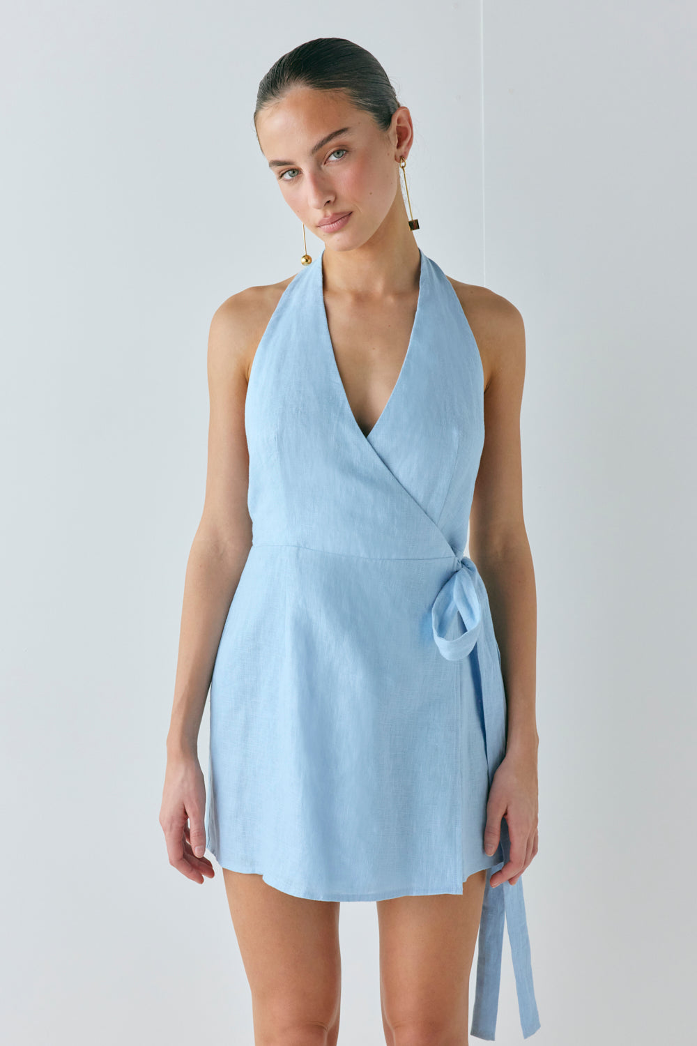 Lo Mini Dress Sky