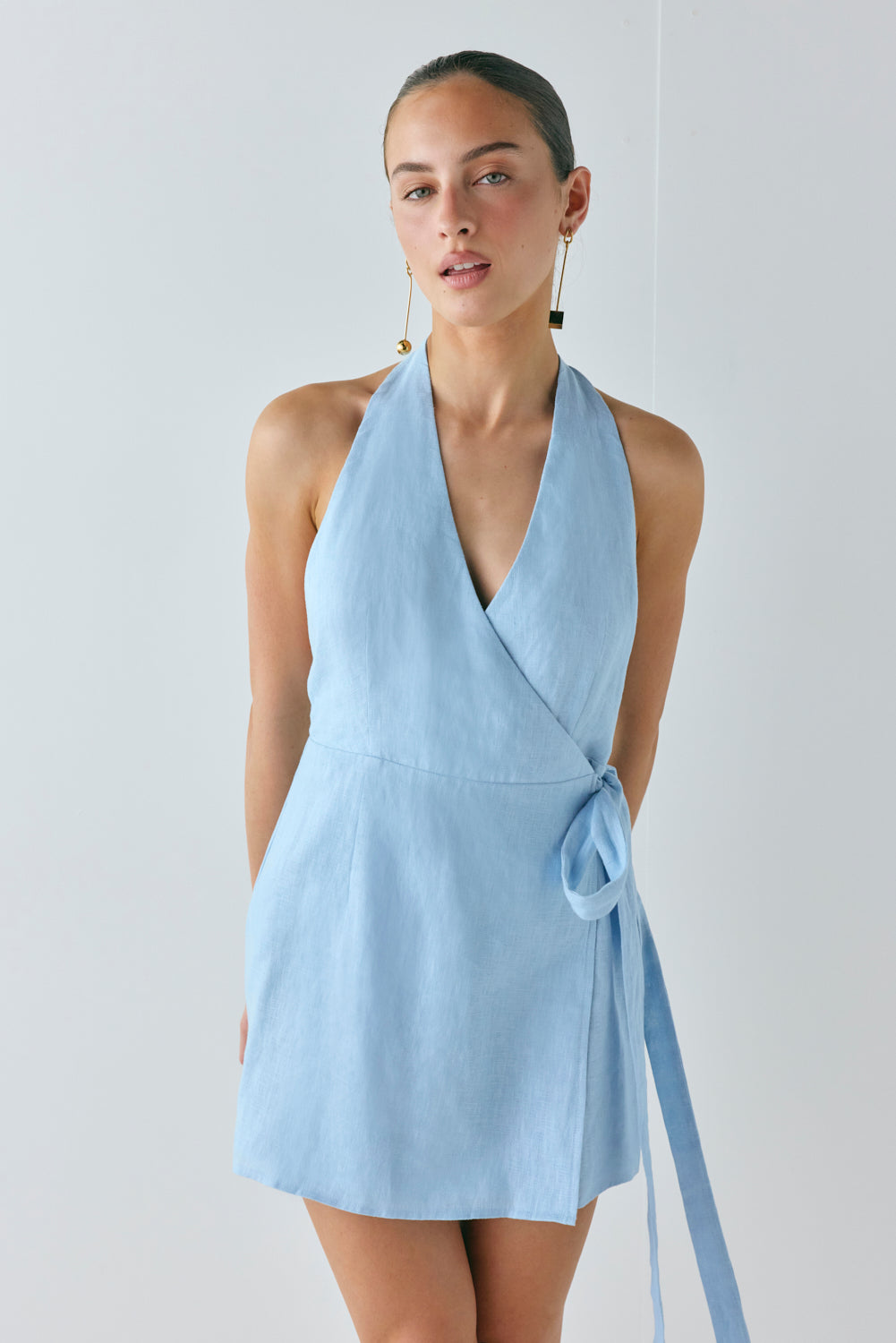 Lo Mini Dress Sky