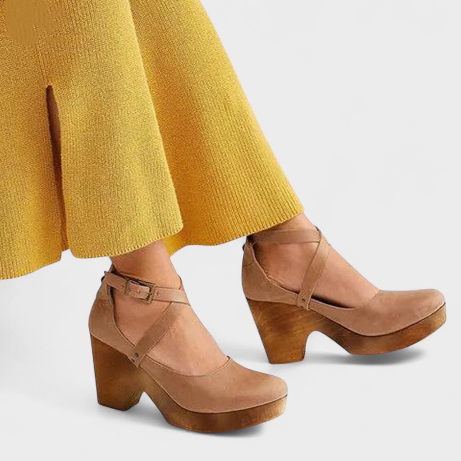 ELARU™ – Classic Comfort Wedge Sandals