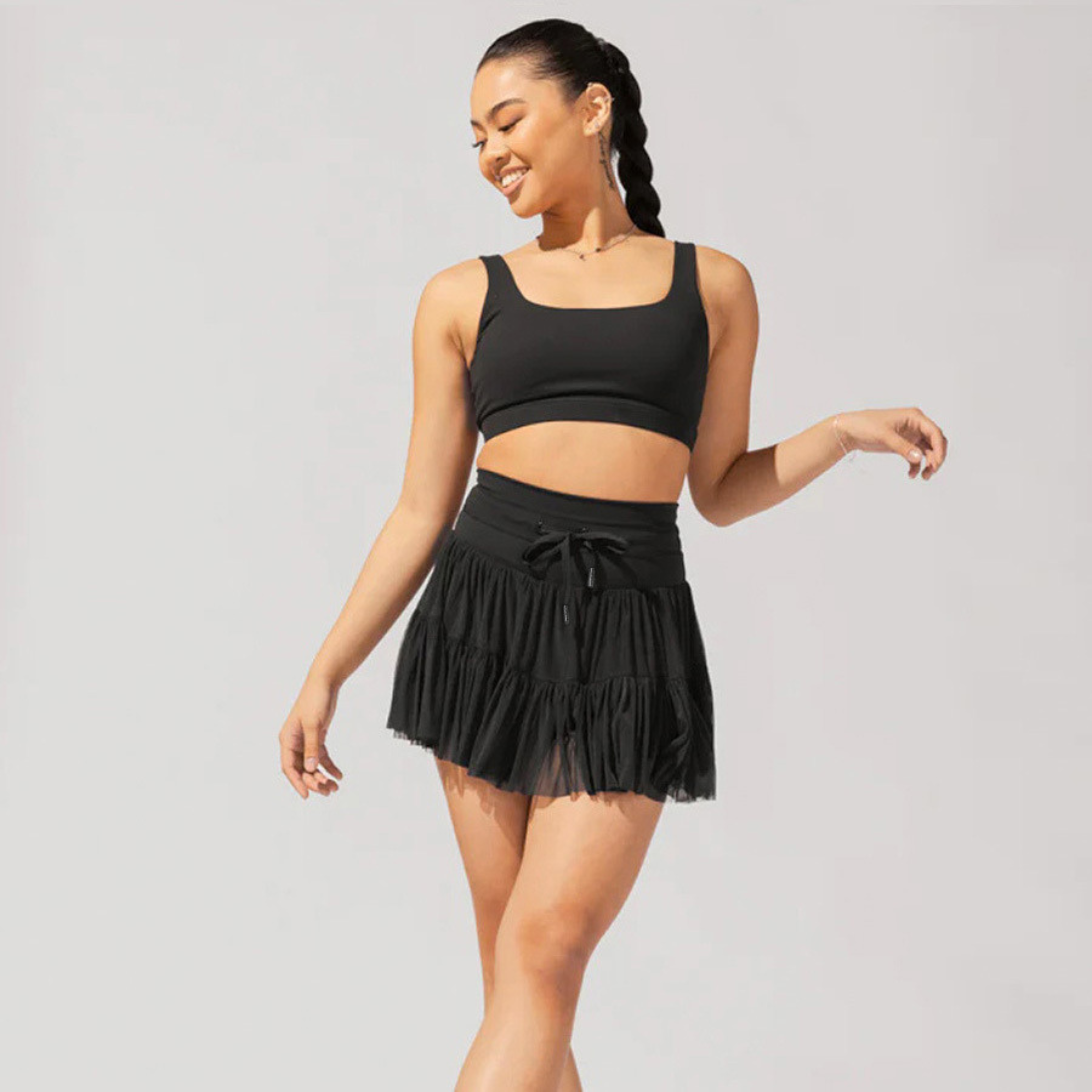 KALINDA™ - Chic High Waist Pleated Skort