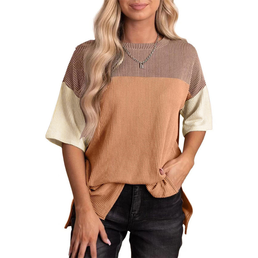 BRYNLUE™ – Casual Loose Fit Striped Summer Top