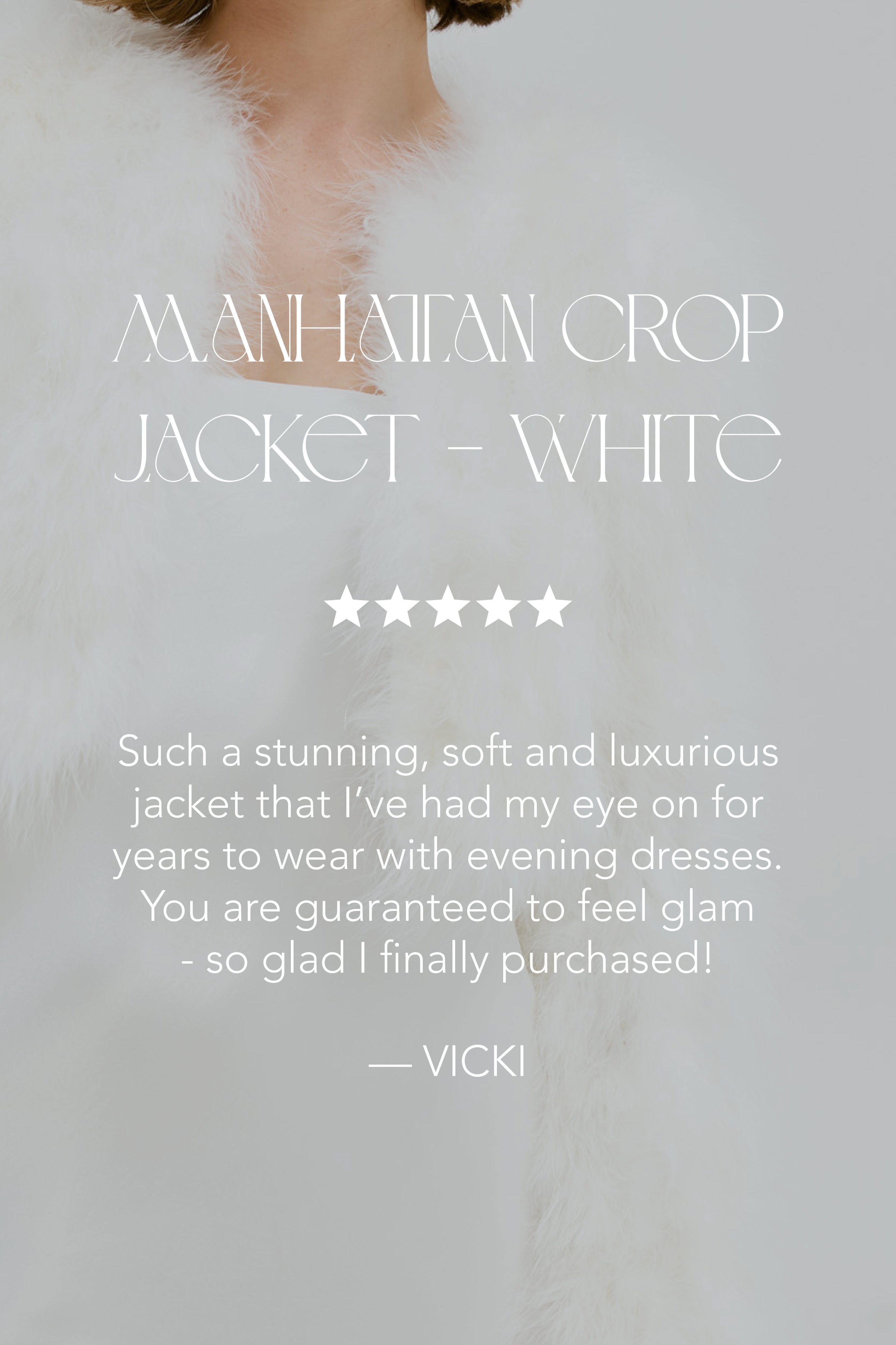 Manhattan Crop Jacket