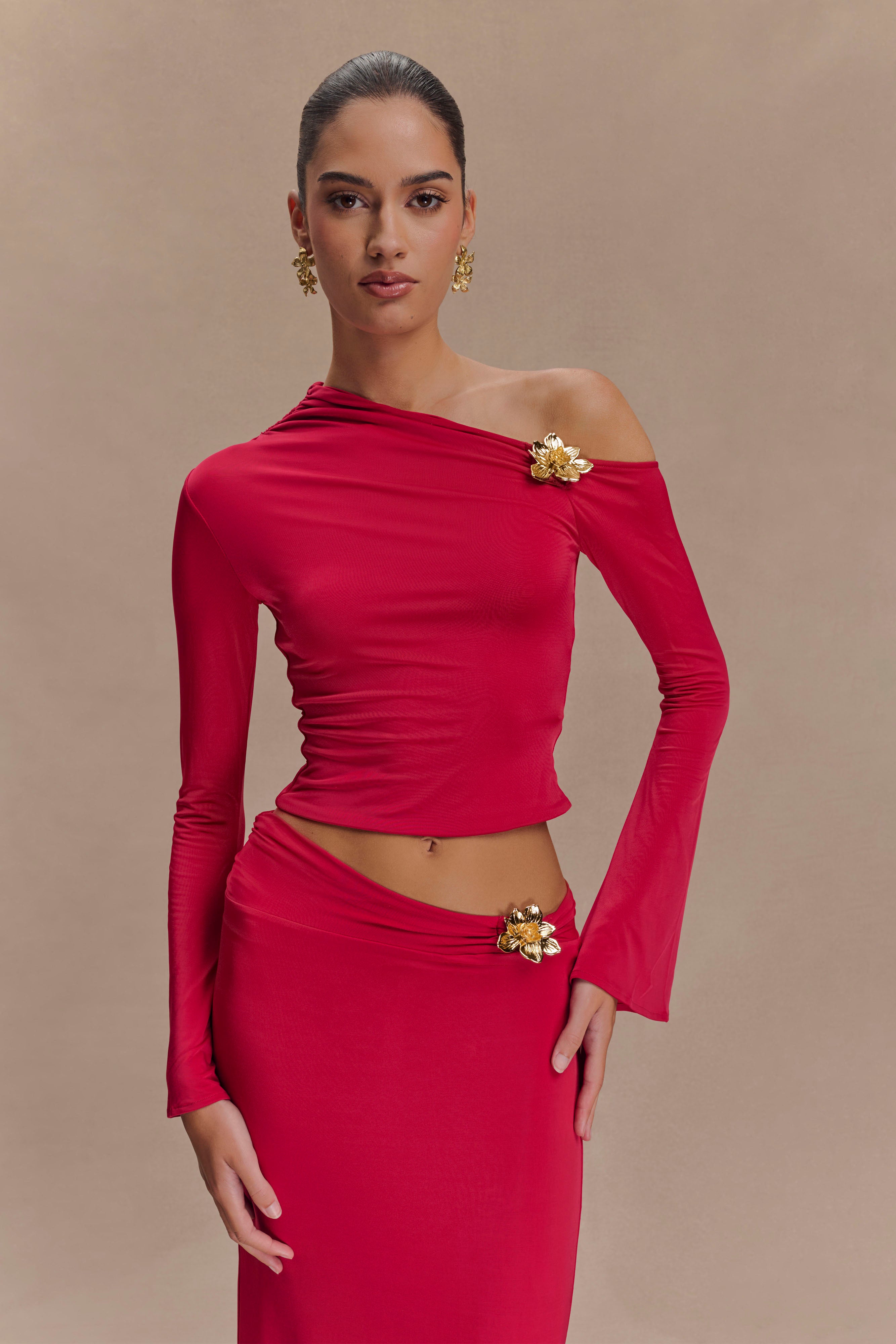 Saphina Floral Two-Piece Set