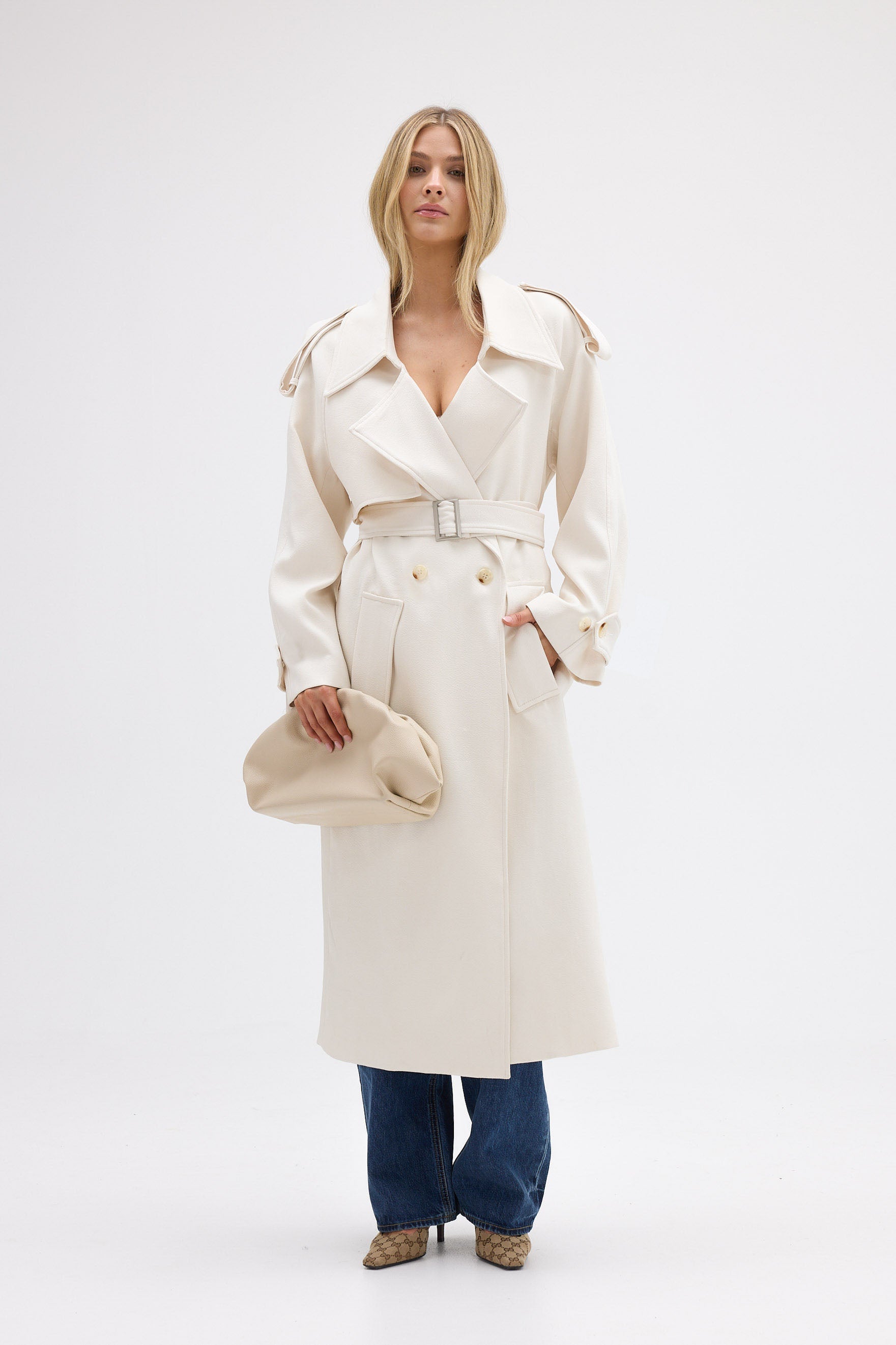 Ruby Trench Coat