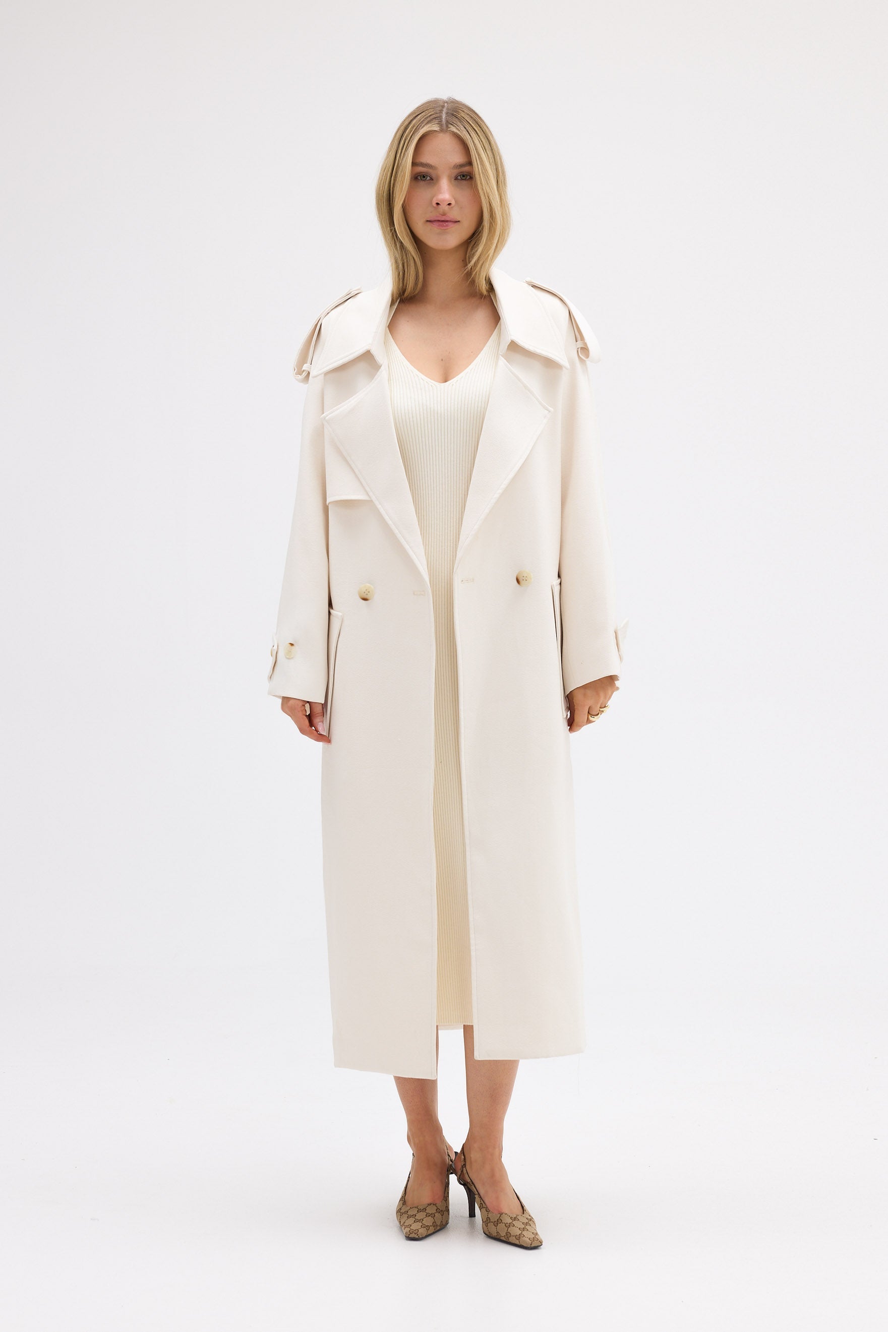 Ruby Trench Coat