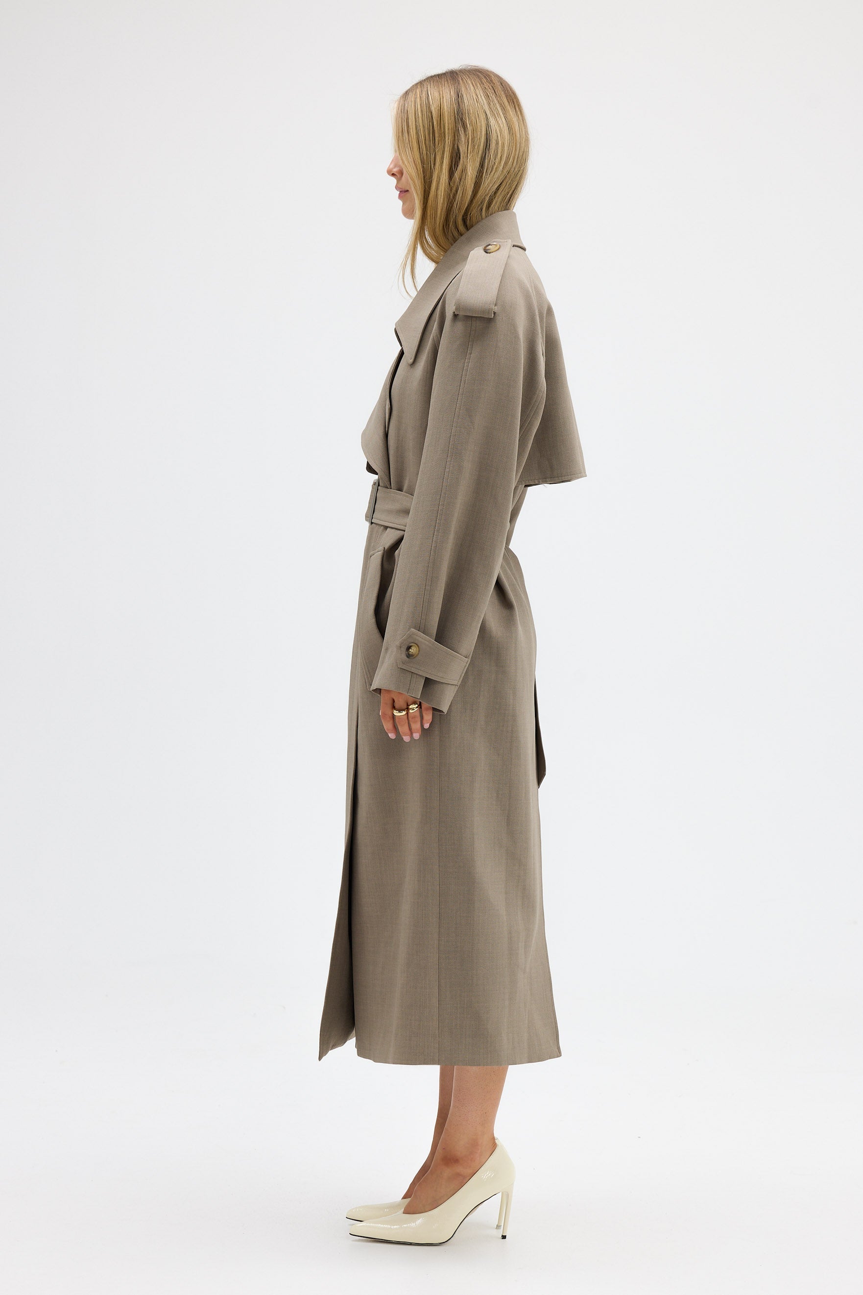Ruby Trench Coat