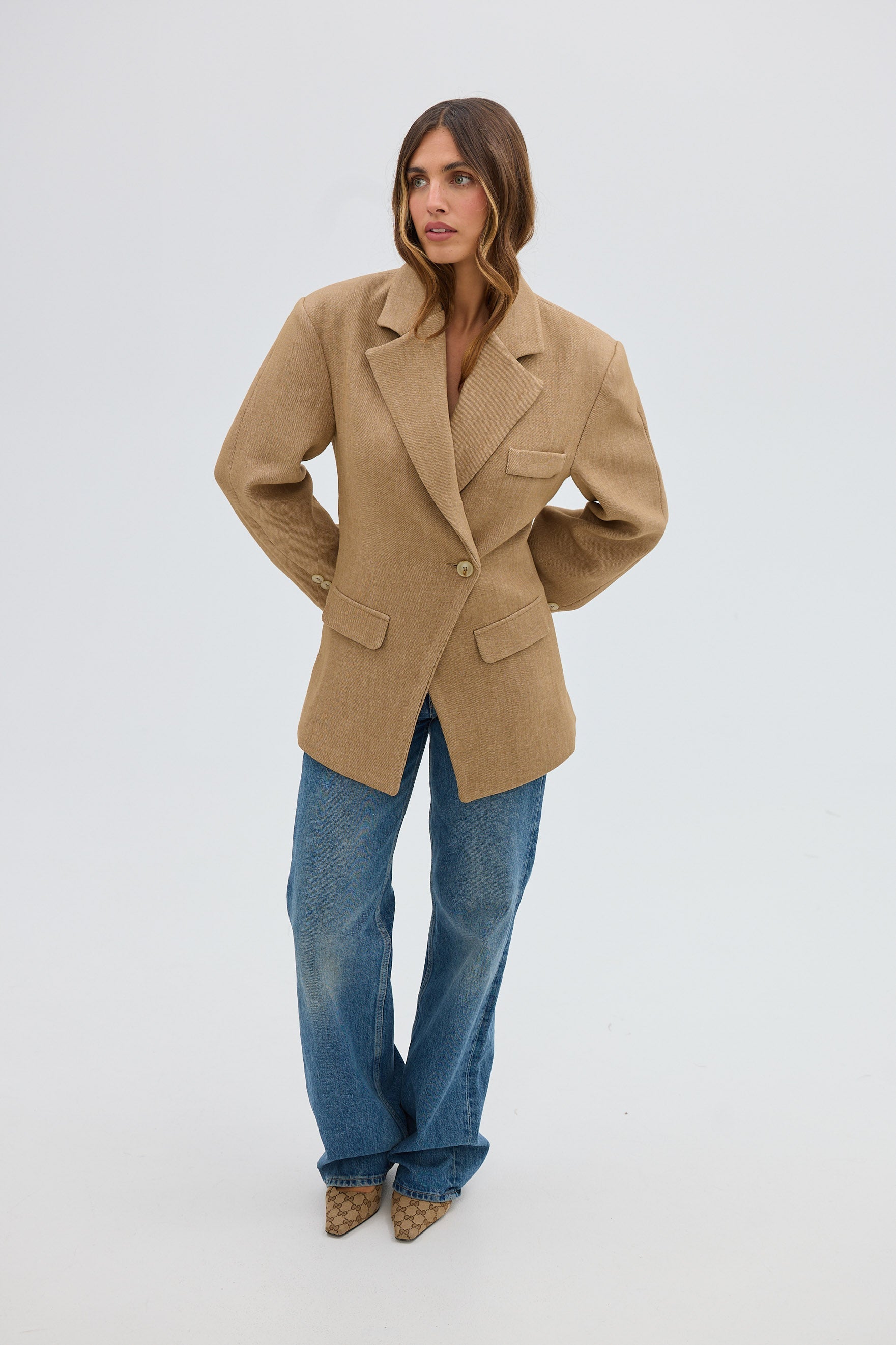 Saskia Cinched Blazer