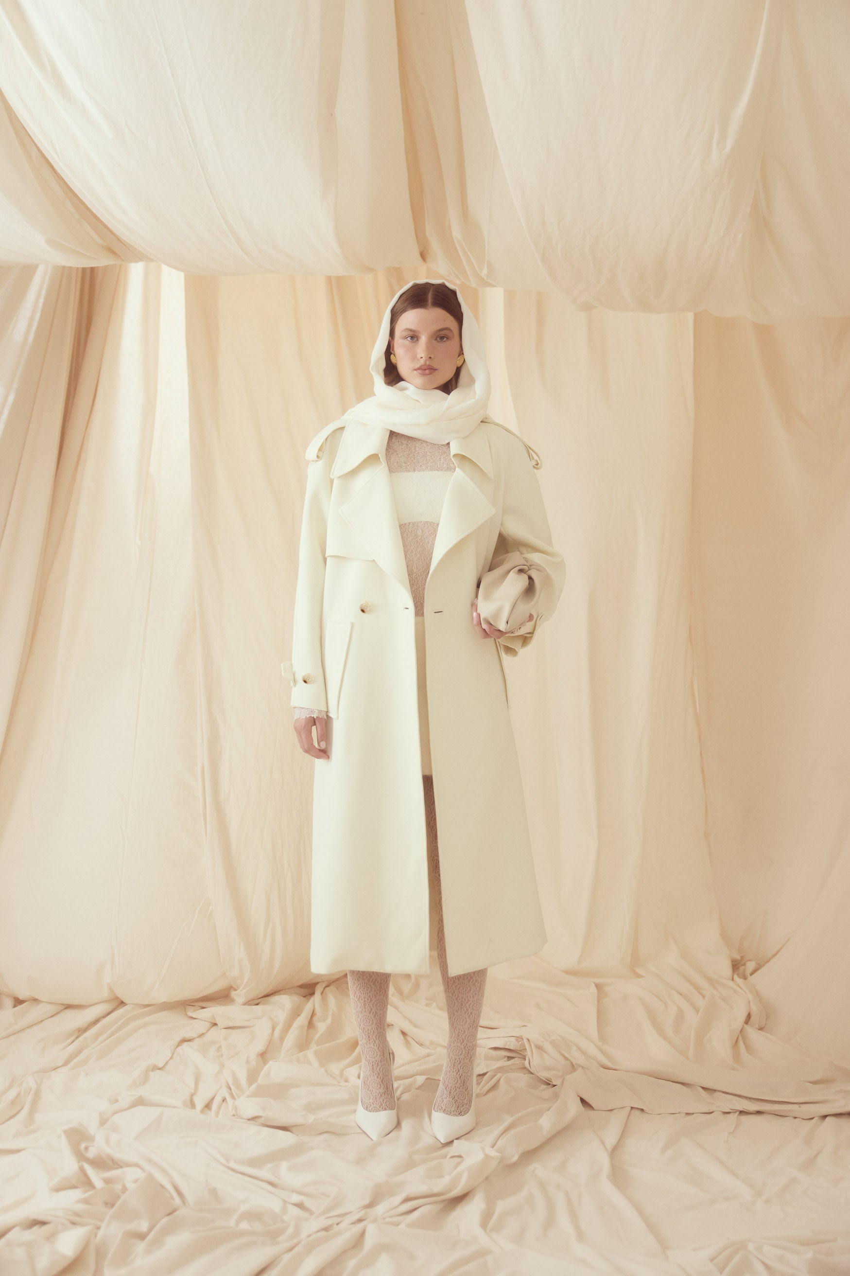 Ruby Trench Coat