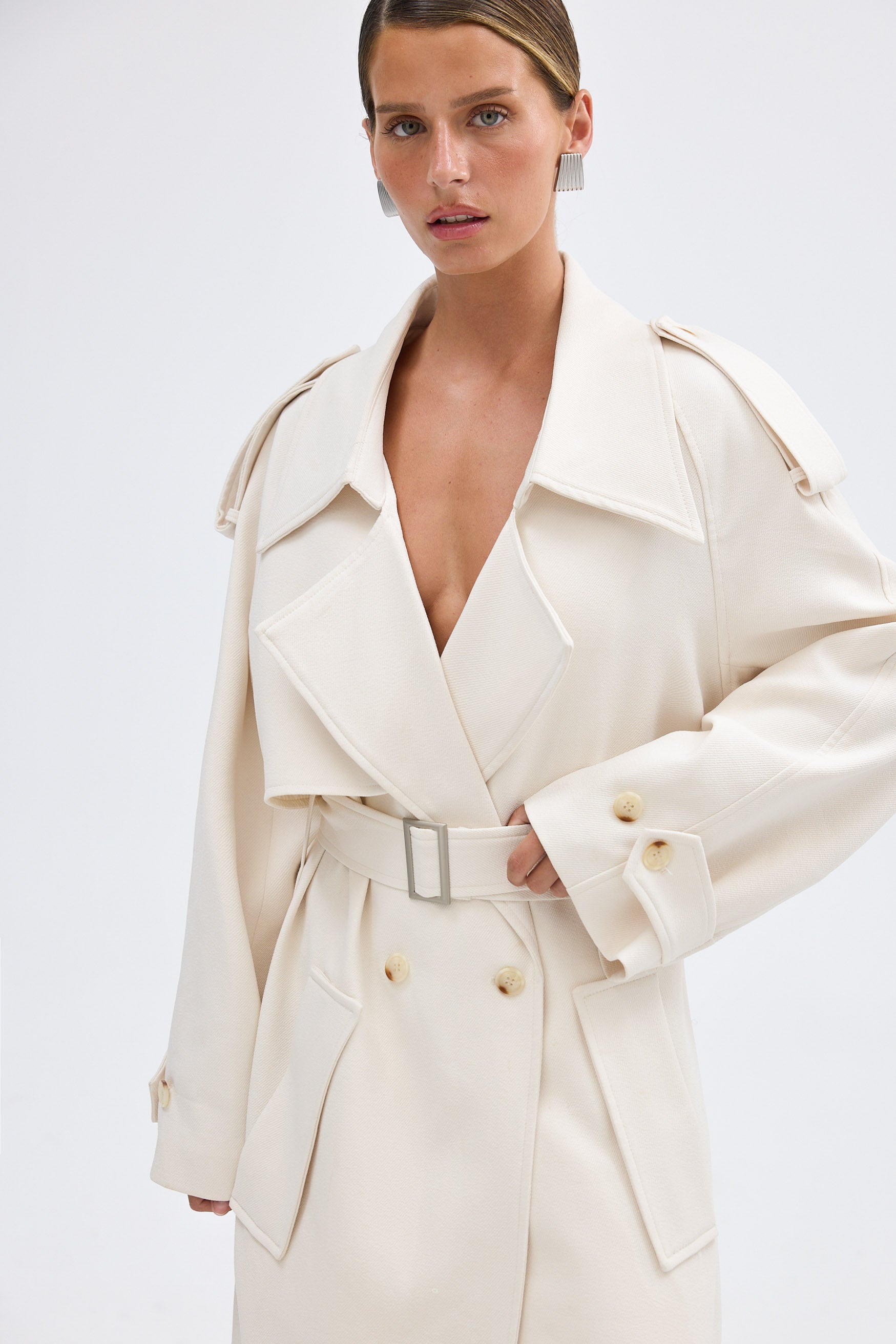 Ruby Trench Coat