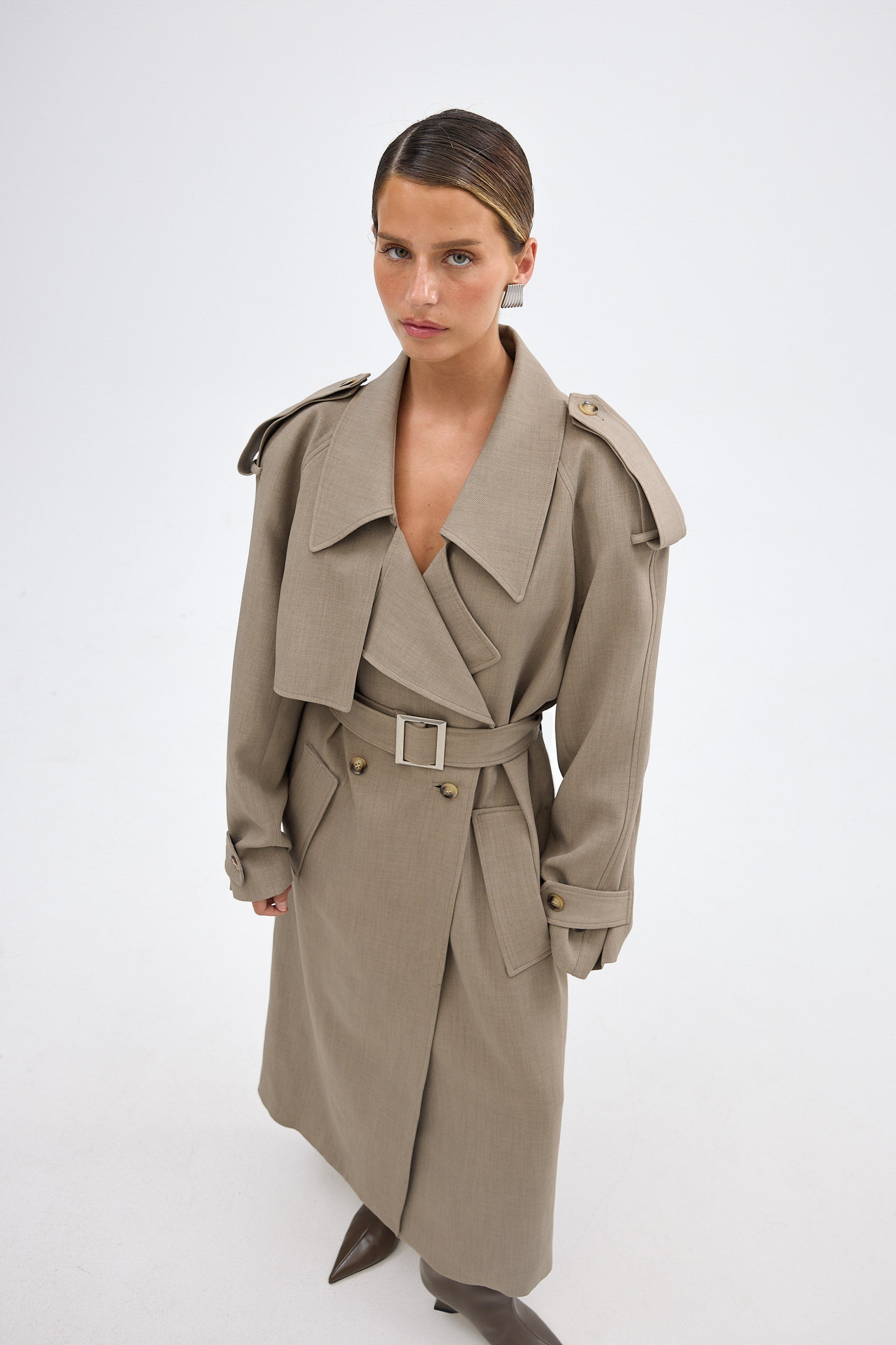 Ruby Trench Coat