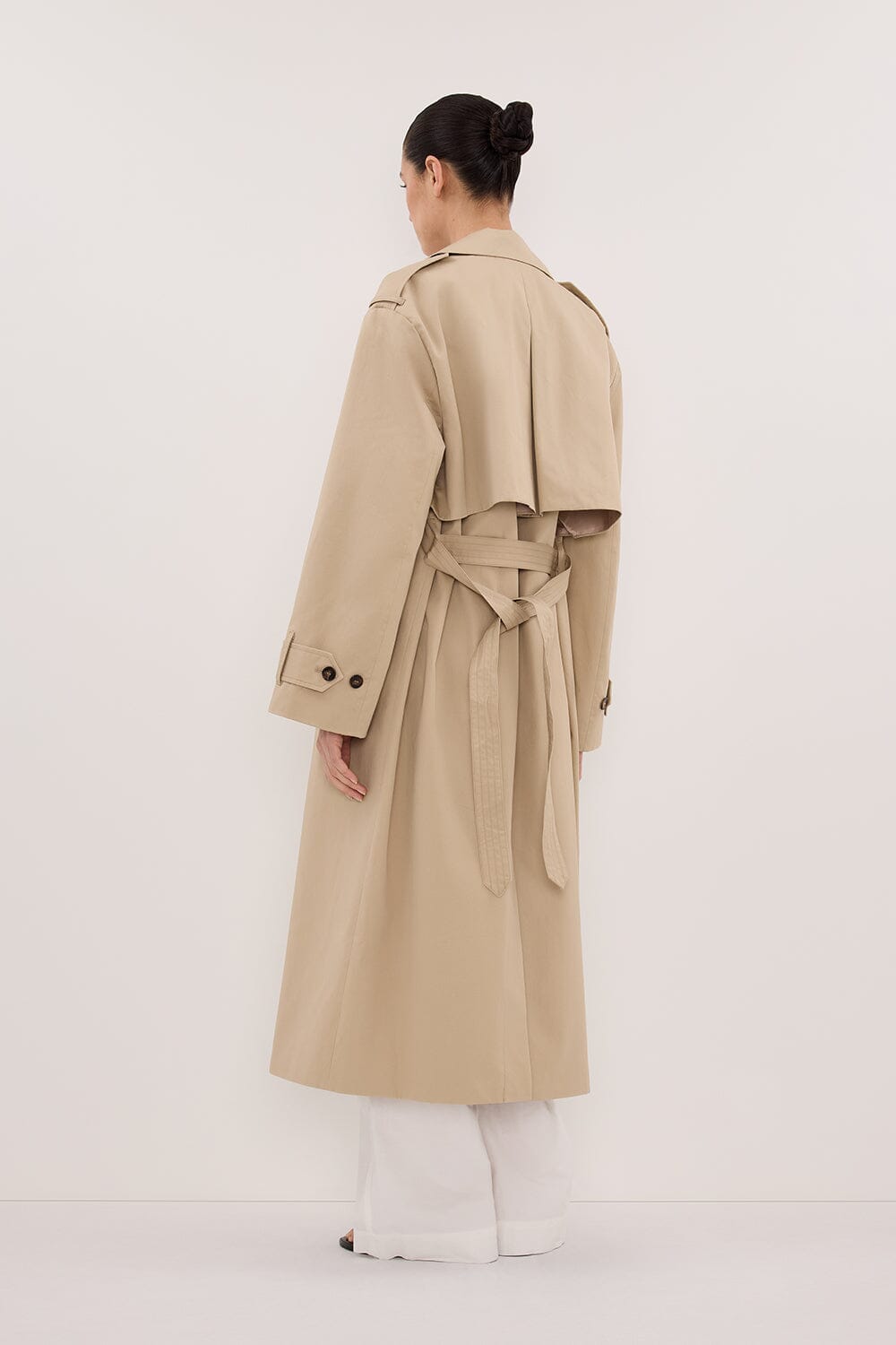 GABRIELLA BELTED TRENCH COAT