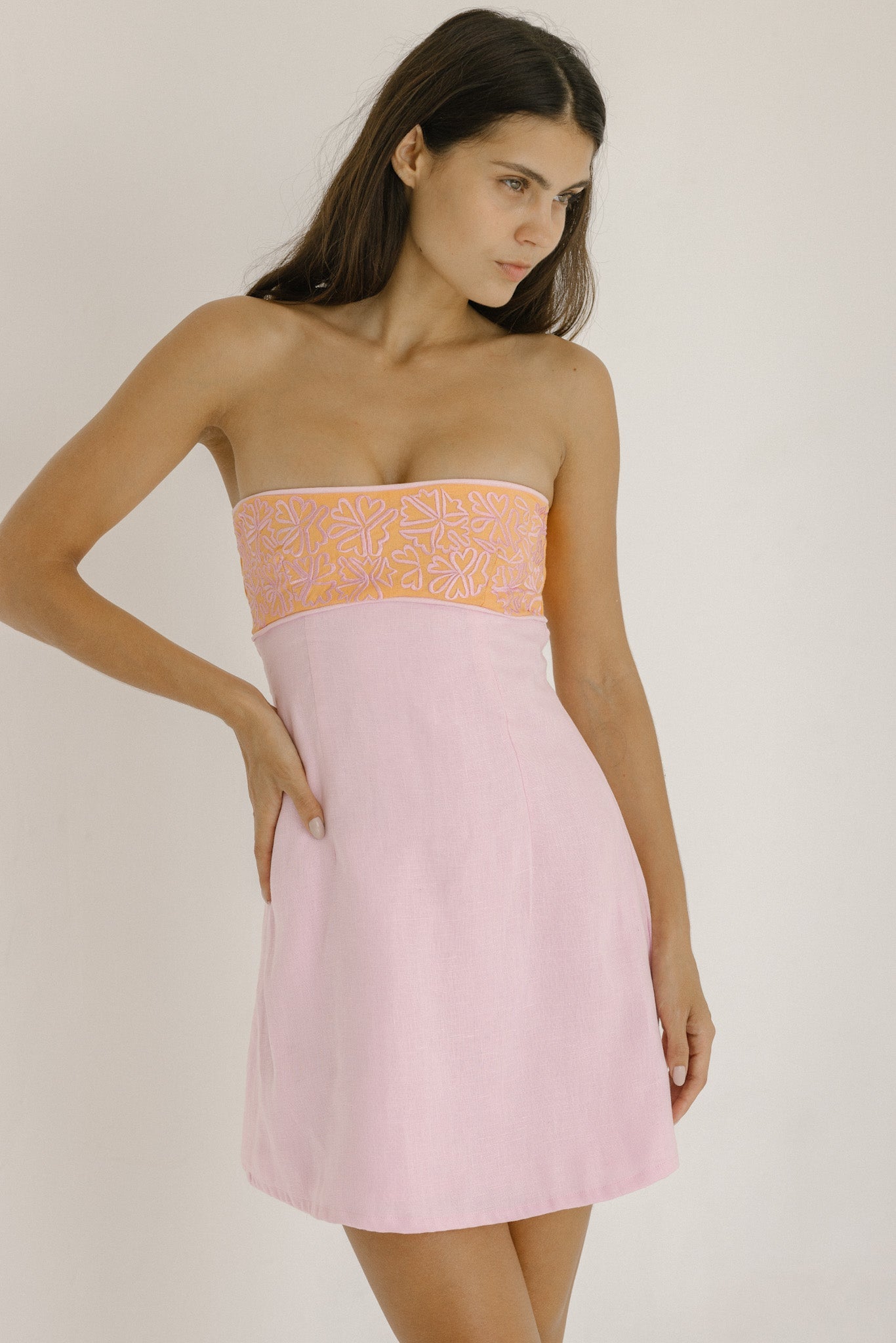 Sofia Bustier Mini Dress